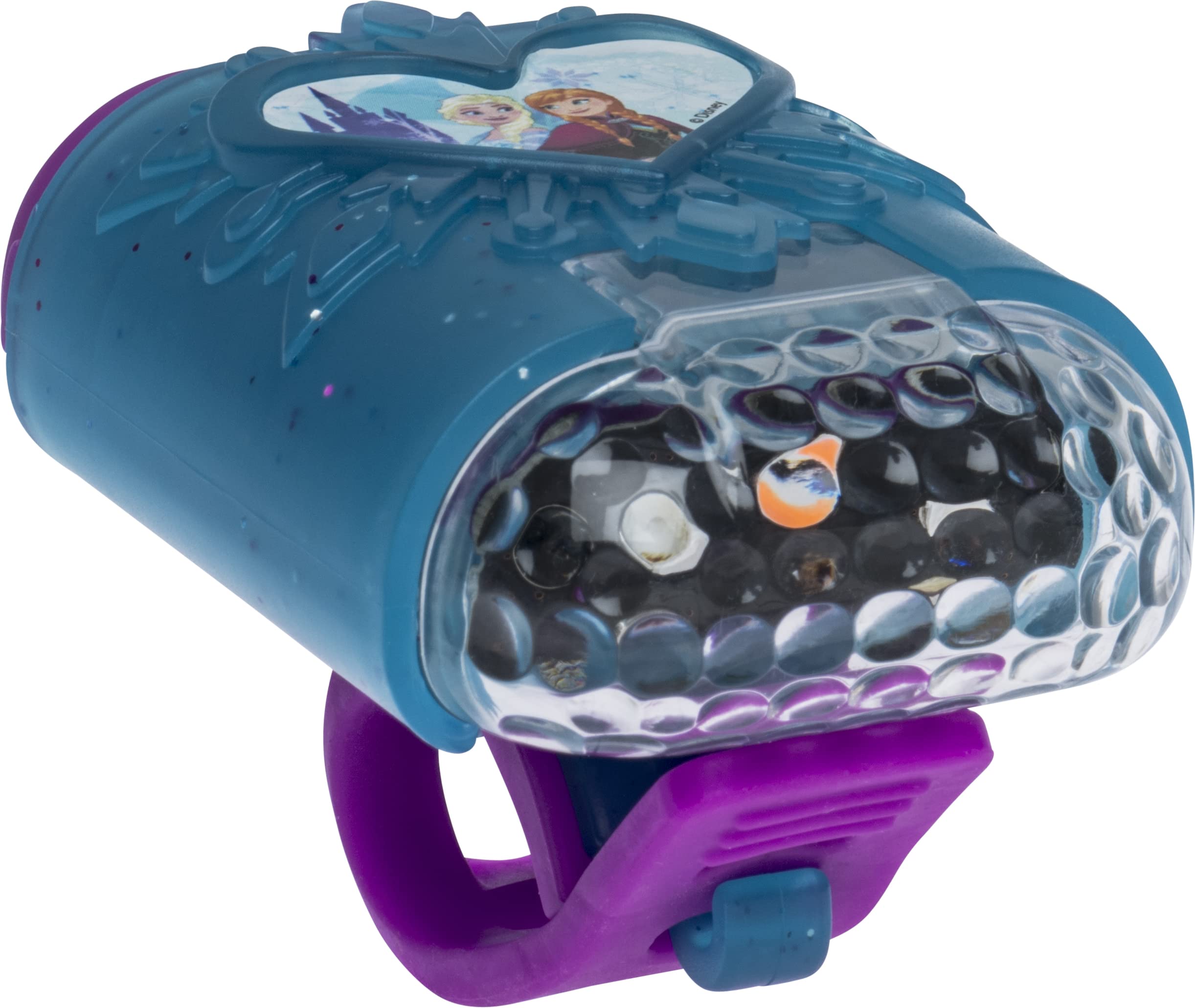 Disney Frozen Kids' Bike Light - LED Bicycle Safety Light for Children - Perfect for Night Riding, Outdoor Adventures, and Disney Themed Birthday Gifts