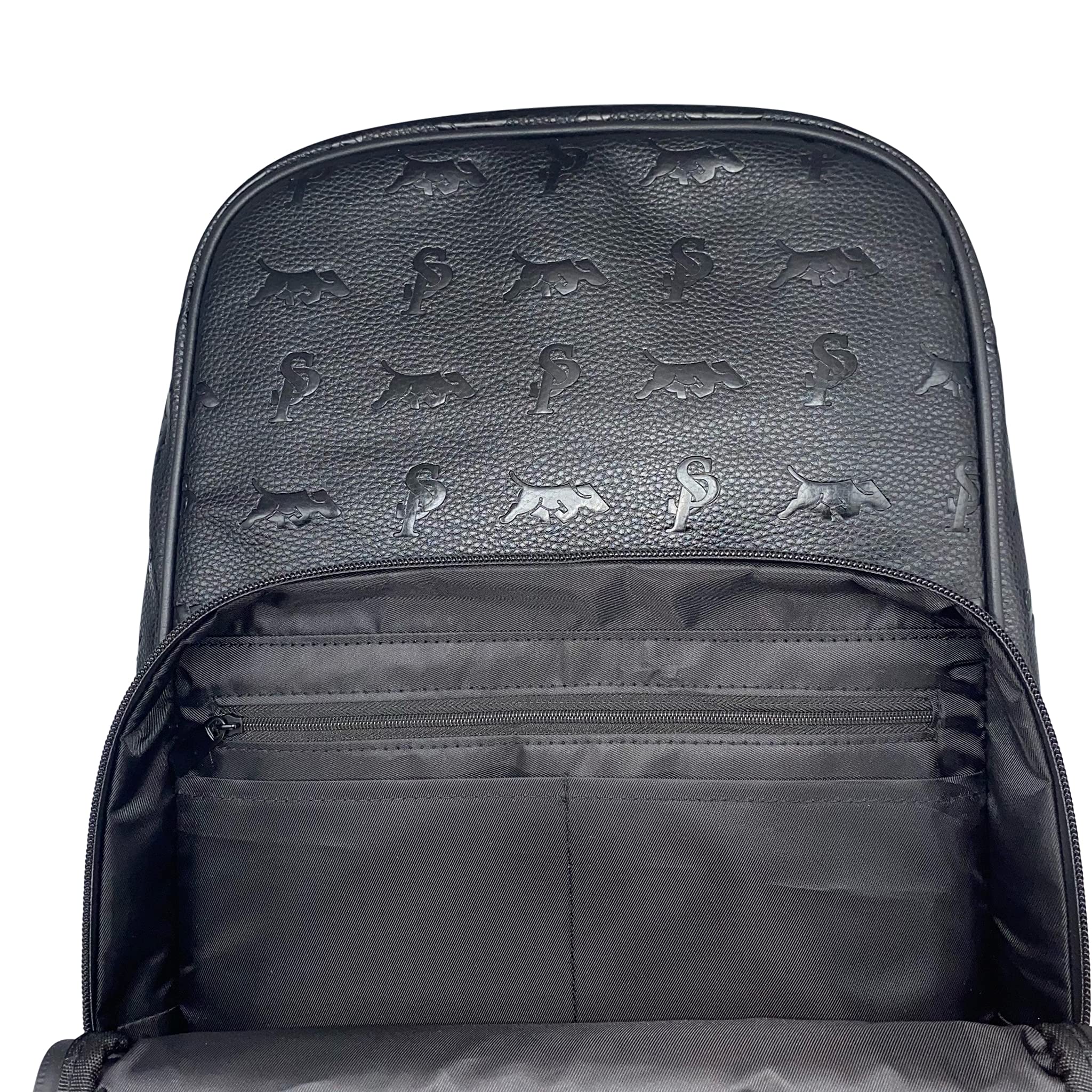 SP Smell Proof Backpack - Large All Black Odor Resistant Backpack for Travel, Hiking & Outdoor Adventures