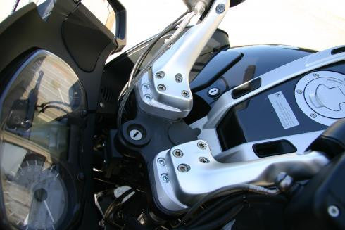 BMW R1200RT R1150RT R1100R HeliBars Tour Performance Handlebar Risers - Improve Comfort for Long Distance Motorcycle Touring