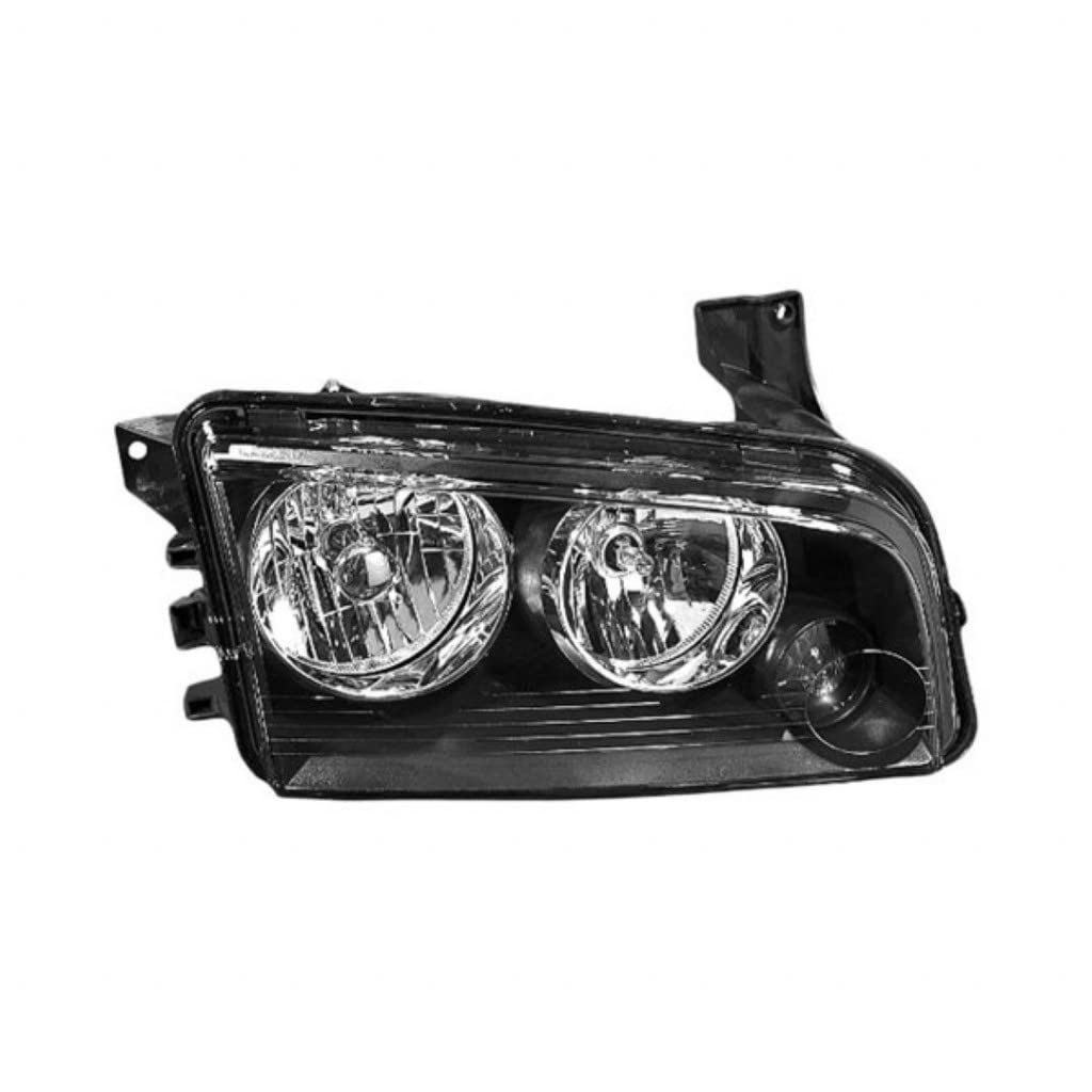 2008-2010 Dodge Charger Passenger Side Headlight Replacement - CH2503206 / 4806164AJ - Perfect for Night Driving & Auto Restoration Projects