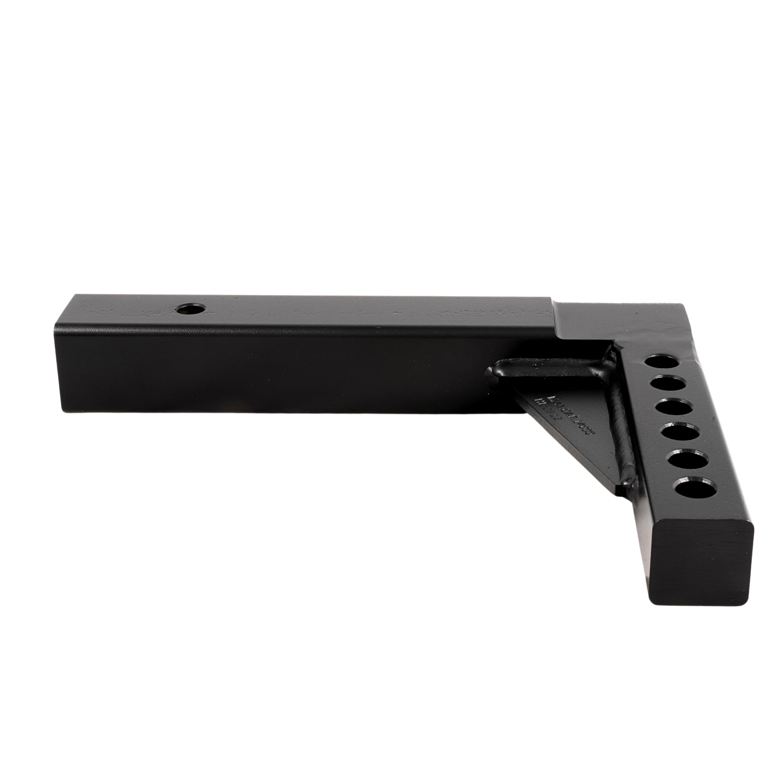 Heavy Duty Husky Towing Weight Distribution Hitch Shank 32555 - 2-1/2 x 2 Inch Square, 14 Inch Length, 7-1/2 Inch Rise & 10 Inch Drop - 6000 LB Capacity, 14000 LB Weight Distribution - Perfect for Trailers, RVs, and Boat Towing