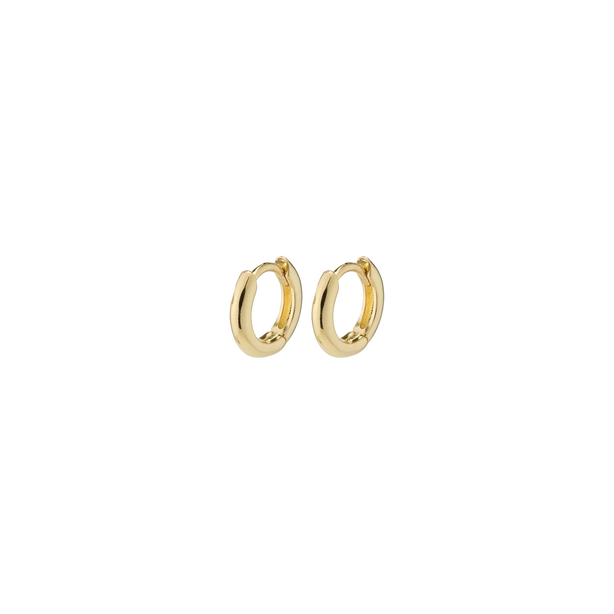 Pilgrim Tyra Mini Hoop Earrings - 14K Gold Plated Dainty Hoops for Women - Perfect for Everyday Wear, Office & Date Night