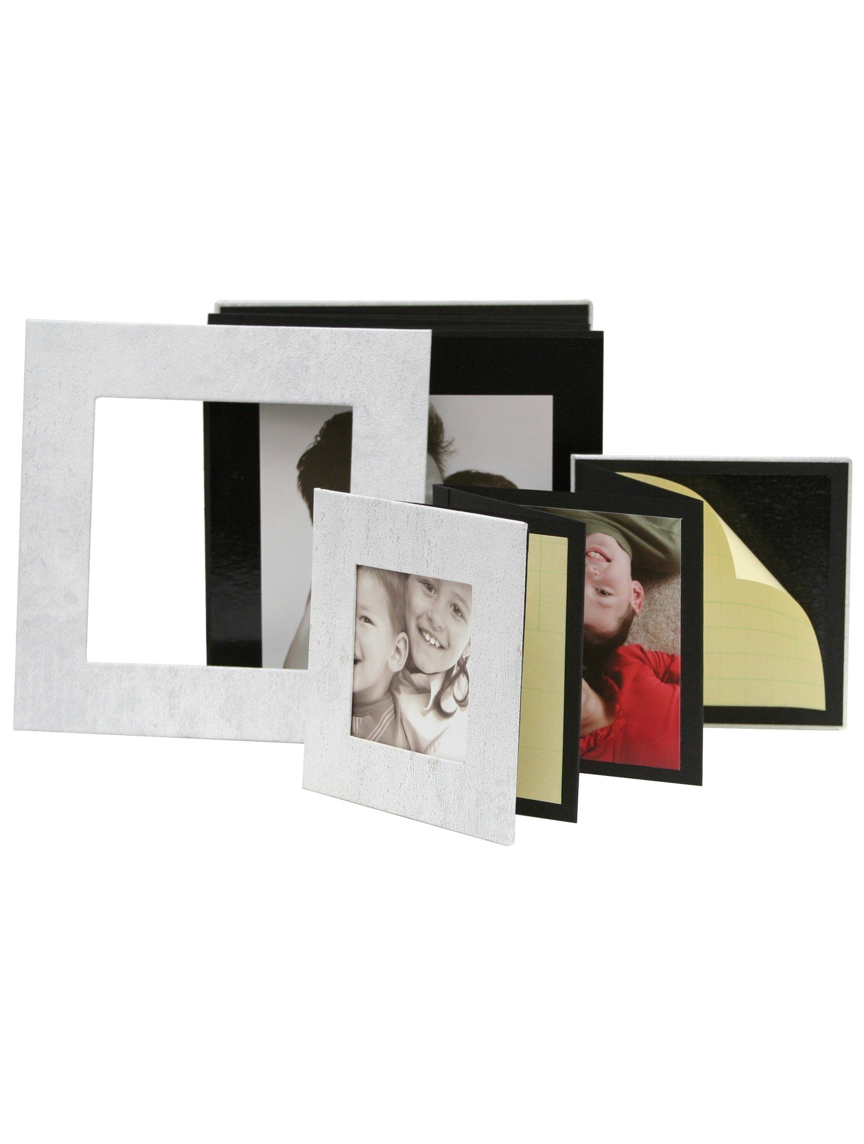 Premium Deknudt White Photo Album - 10x10cm Cardboard Box for Wedding, Baby & Family Memories - Acid-Free Archival Quality Scrapbook for Photos & Keepsakes