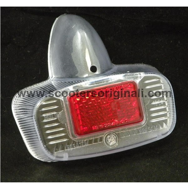 Vespa GS160 & 150 Clear Tail Light Lens Replacement - High-Quality OEM Style for Vespa Scooters - Perfect for Night Riding and Safety Upgrades
