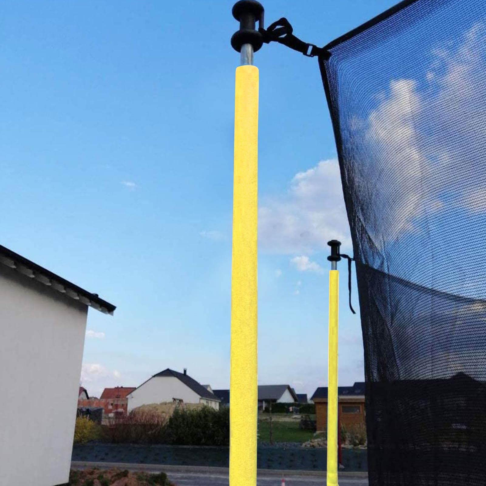 High-Quality 8/10 Trampoline Foam Padding Sleeves - Protective Sponge Tube for Trampoline Poles & Railings - Durable Safety Accessories for Outdoor Play & Exercise