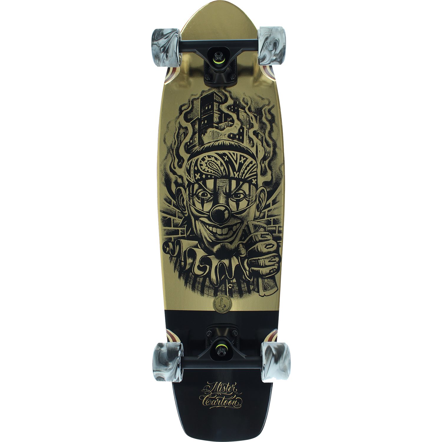 California Locos Payaso Cruiser Complete Skateboard 8.75