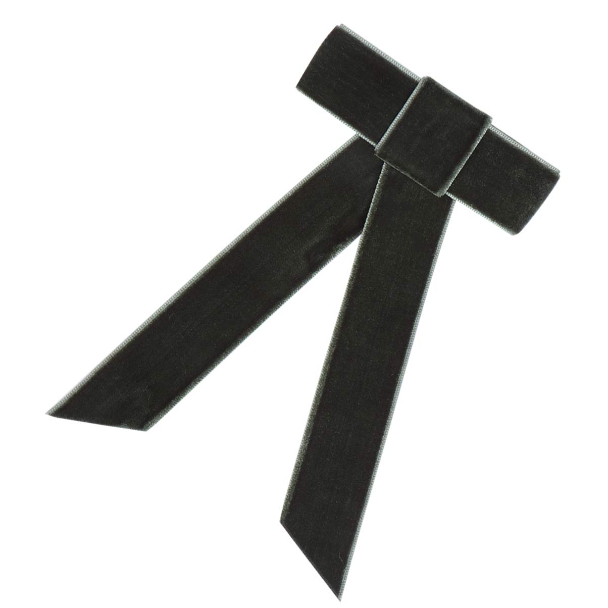 Lurrose Large Hair Bow Clips - French Barrettes Spring Hair Accessories for Women & Girls (Green) | Perfect for Weddings, Parties, School & Daily Fashion Styling
