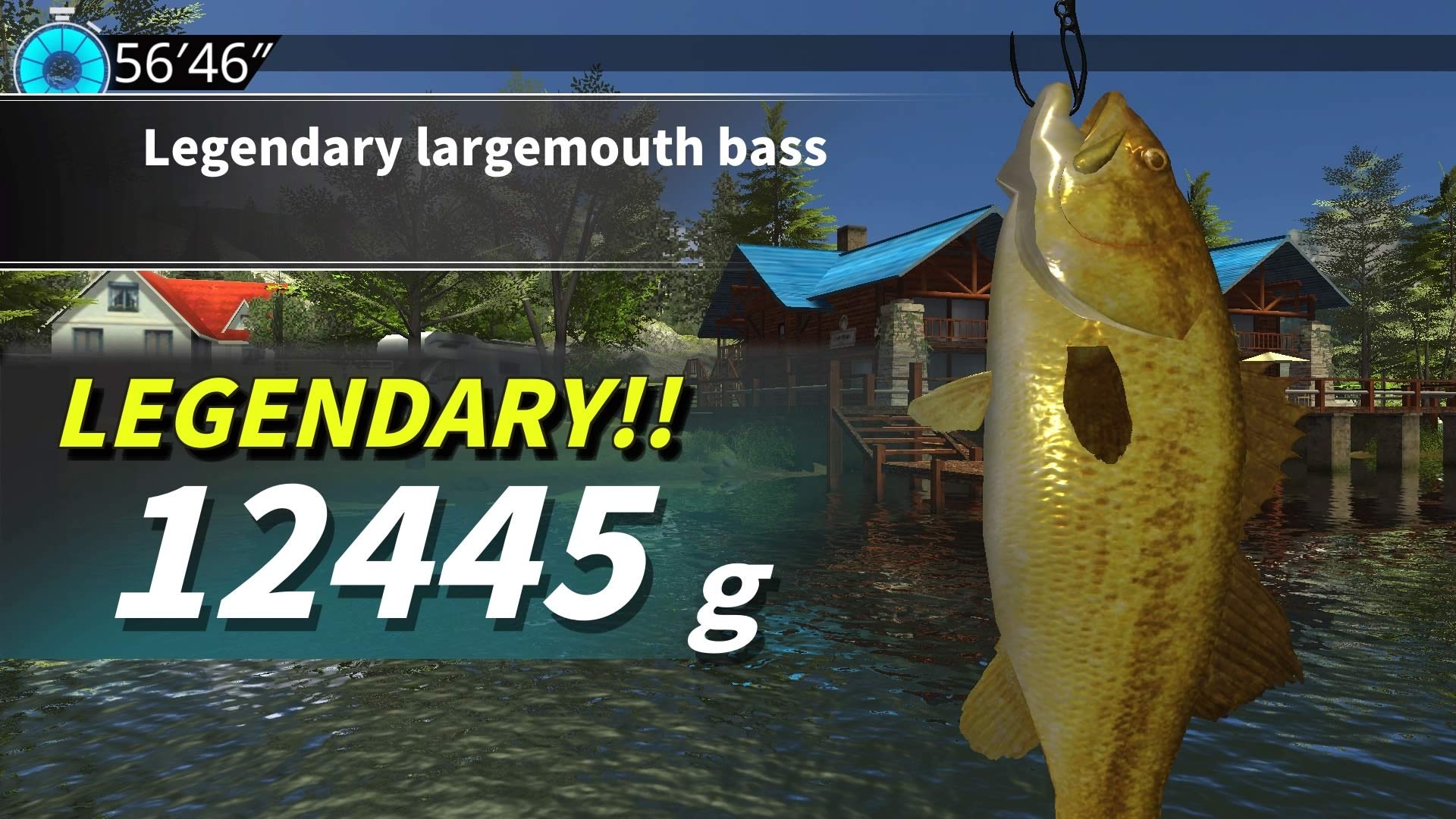 Legendary Fishing Game for PS4 - Realistic Fishing Simulation & Adventure - Perfect for Relaxation & Family Fun