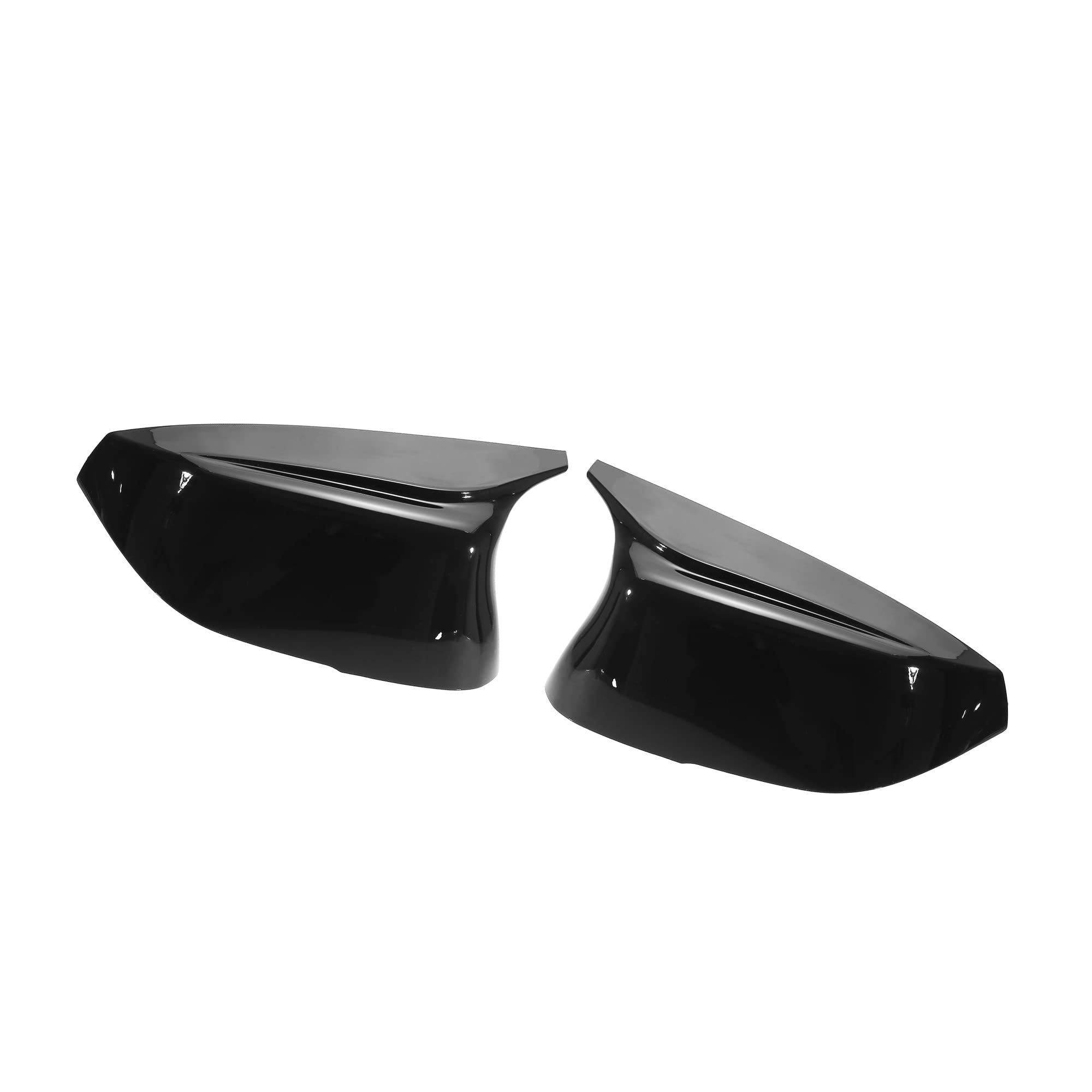 ACROPIX Gloss Black Rear View Mirror Covers for Infiniti Q50 (2-Pack) - Perfect Fit, Easy Installation, Enhanced Style & Protection for Your Car Interior