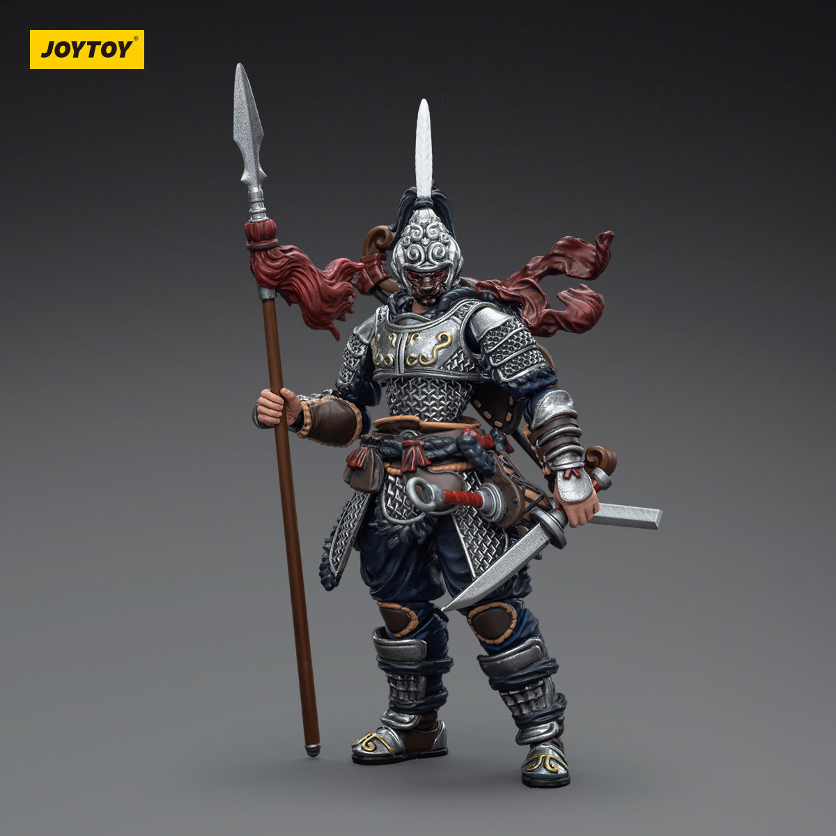 1/18 JOYTOY 3.75 Inch Dark Source JiangHu Northern Hanland Empire Cavalry & War Horse Action Figure - Perfect for Collectors, Diorama Displays & Wargaming Scenes