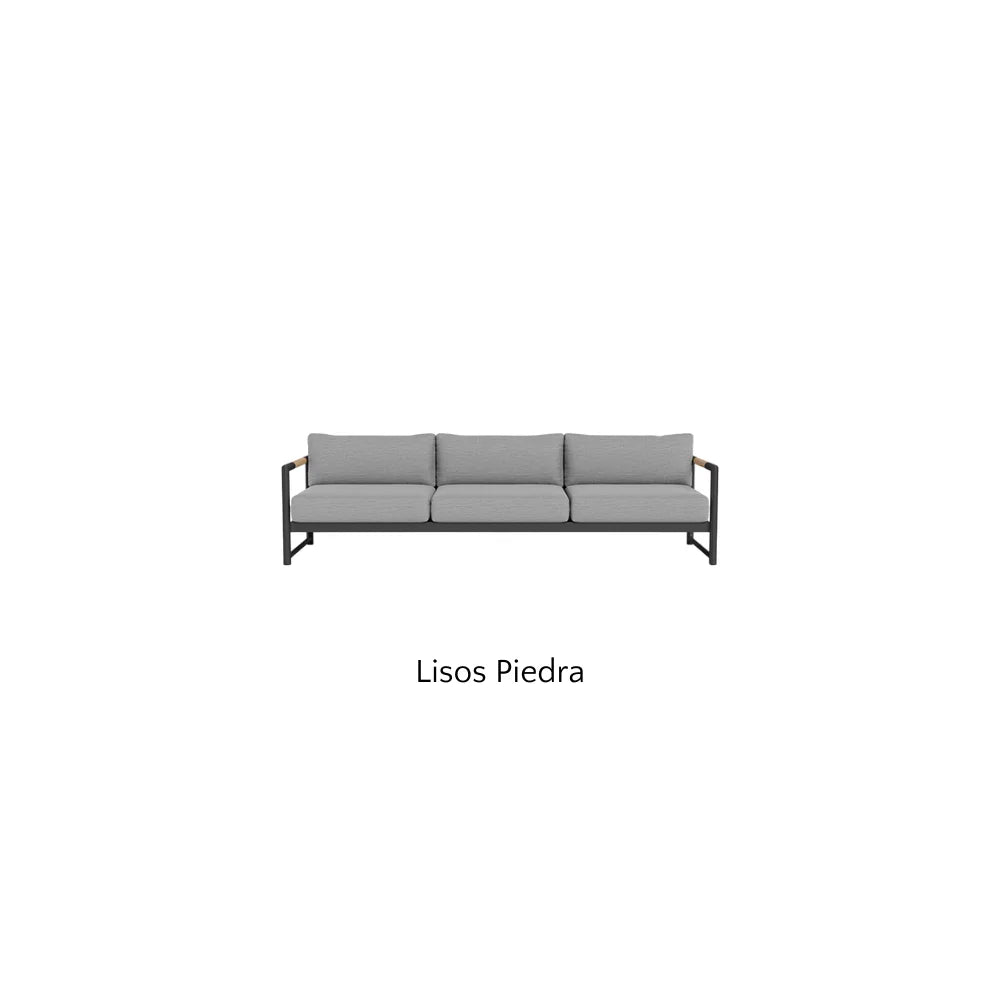 Breeze XL Outdoor 3-Seat Sofa Set - Waterproof Patio Furniture for Garden, Poolside & Backyard Relaxation