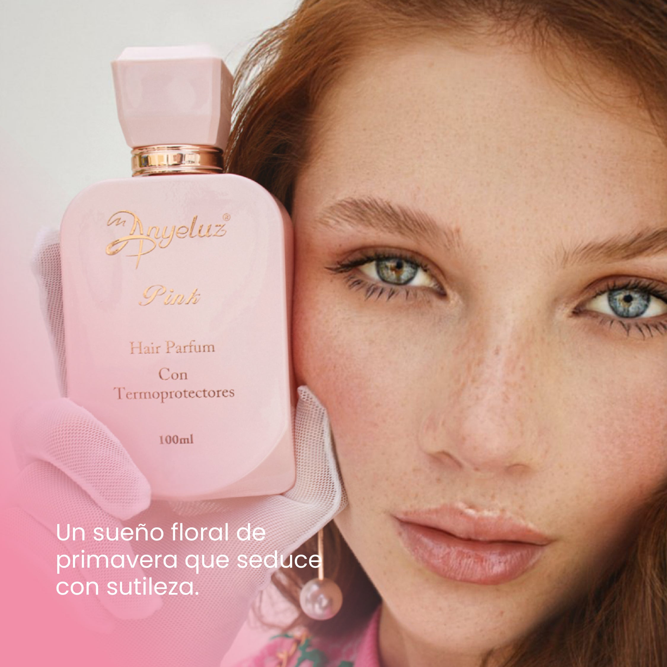Pink Hair Perfume - Long-Lasting Fragrance for Women, Natural & Lightweight Hair Mist - Perfect for Daily Use, Special Occasions & Gifts