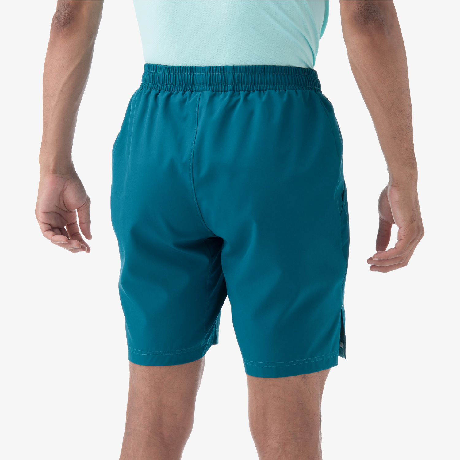 Yonex Men's Tennis Shorts 15161 - Breathable Quick-Dry Athletic Shorts for Running & Training (Blue Green) | Perfect for Gym, Workout & Casual Wear