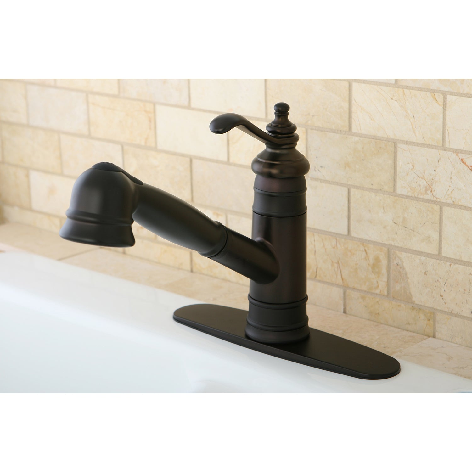 High-Quality Pull Out Kitchen Faucet with Sprayer - Modern Stainless Steel Design for Easy Washing & Cleaning - Perfect for Sinks, Dishwashing, and Food Prep