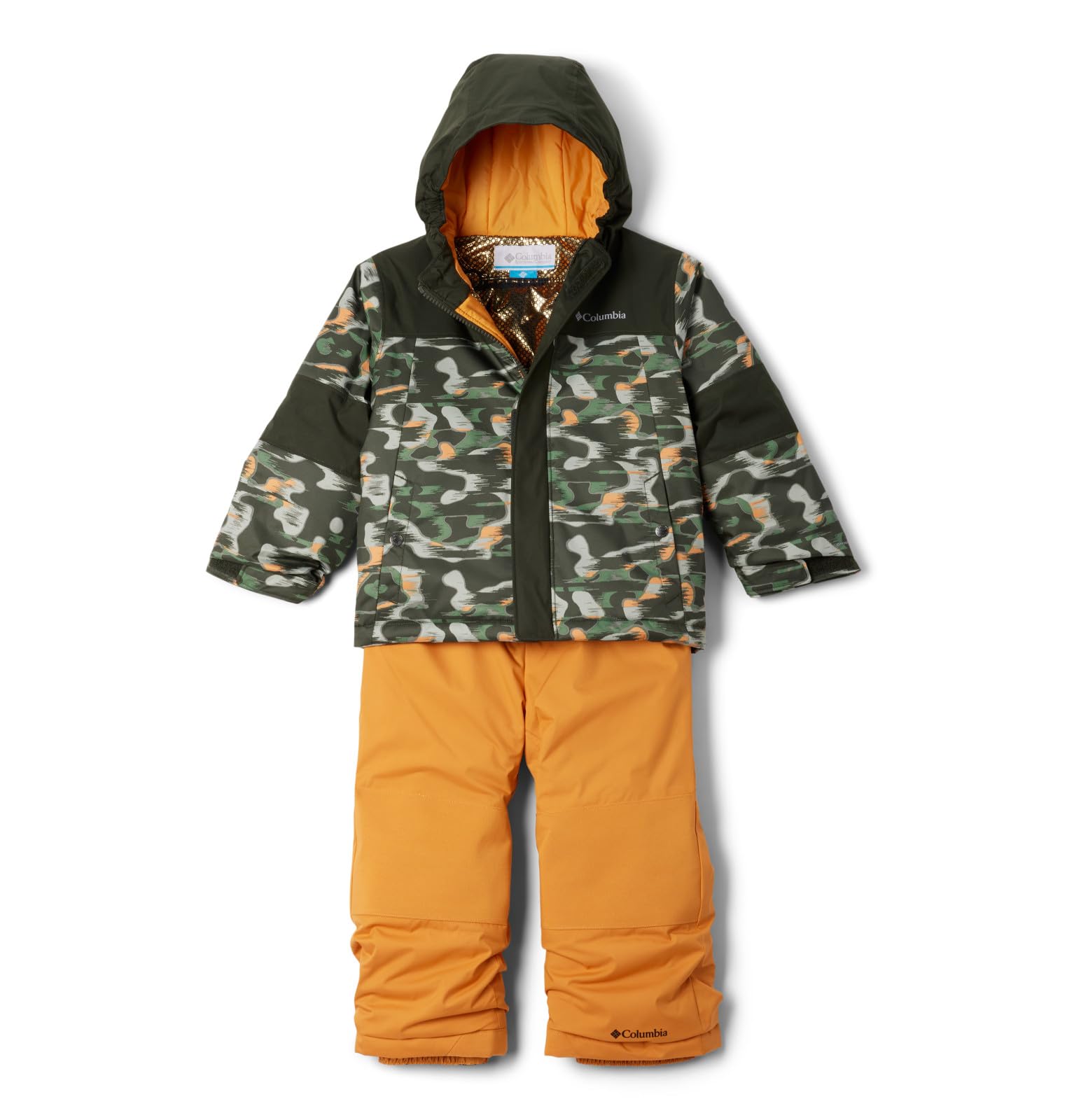 Columbia Unisex Baby Mighty Mogul II Winter Snowsuit Set - Waterproof Insulated Snow Jacket & Bib Pants for Toddlers 12-24 Months - Perfect for Snow Play, Sledding & Outdoor Winter Activities