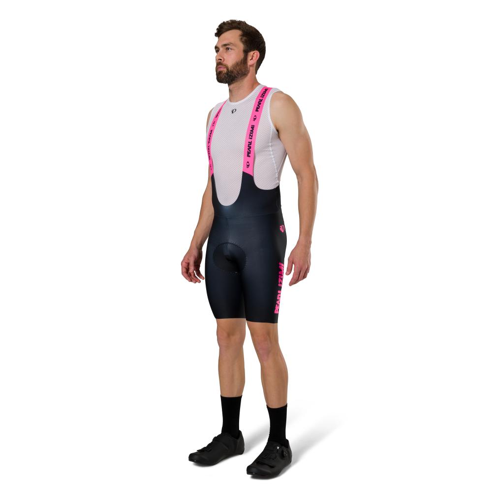 Men's Attack Air Bib Shorts - Breathable Cycling Shorts for Men - Comfortable Bike Riding Gear for Road & Mountain Biking - Perfect for Training & Racing