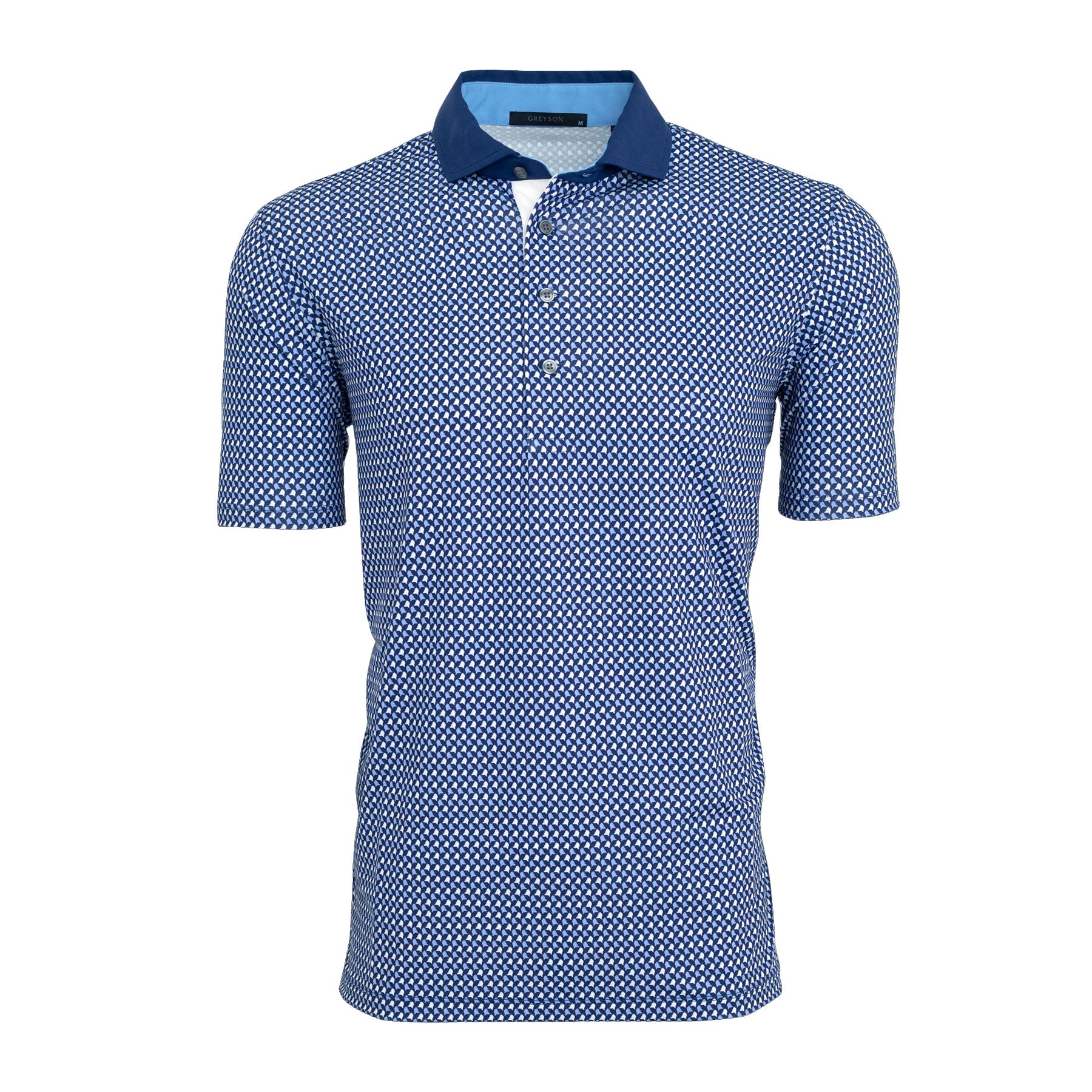 Greyson Wolf Whisperer Charlevoix Men's Performance Golf Polo Shirt - Moisture-Wicking & UV Protection for Golf, Casual Wear & Outdoor Activities