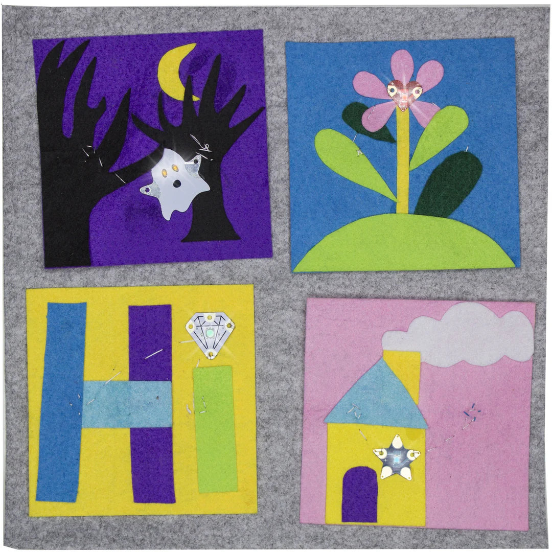Teknikio Electronic Quilt Classroom Kit - STEM Learning for 20 Students | Hands-on Electronics & Coding Education for Classrooms & Makerspaces