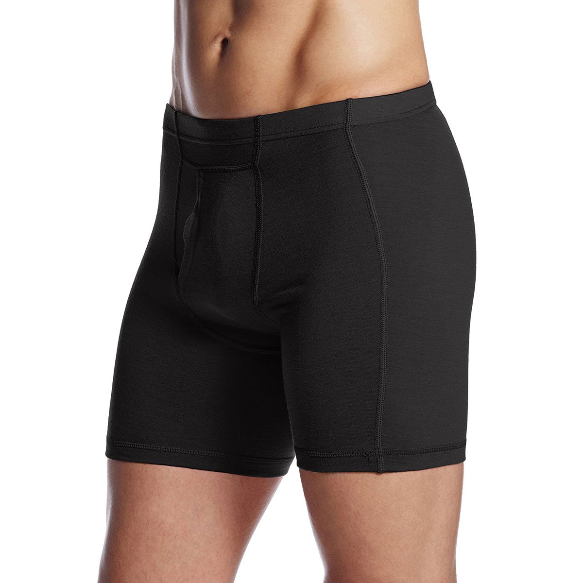 Premium 100% Merino Wool Men's Boxer Briefs - Ultra Soft, Breathable & Moisture Wicking Underwear for Active Lifestyles - Ideal for Hiking, Travel & Everyday Comfort