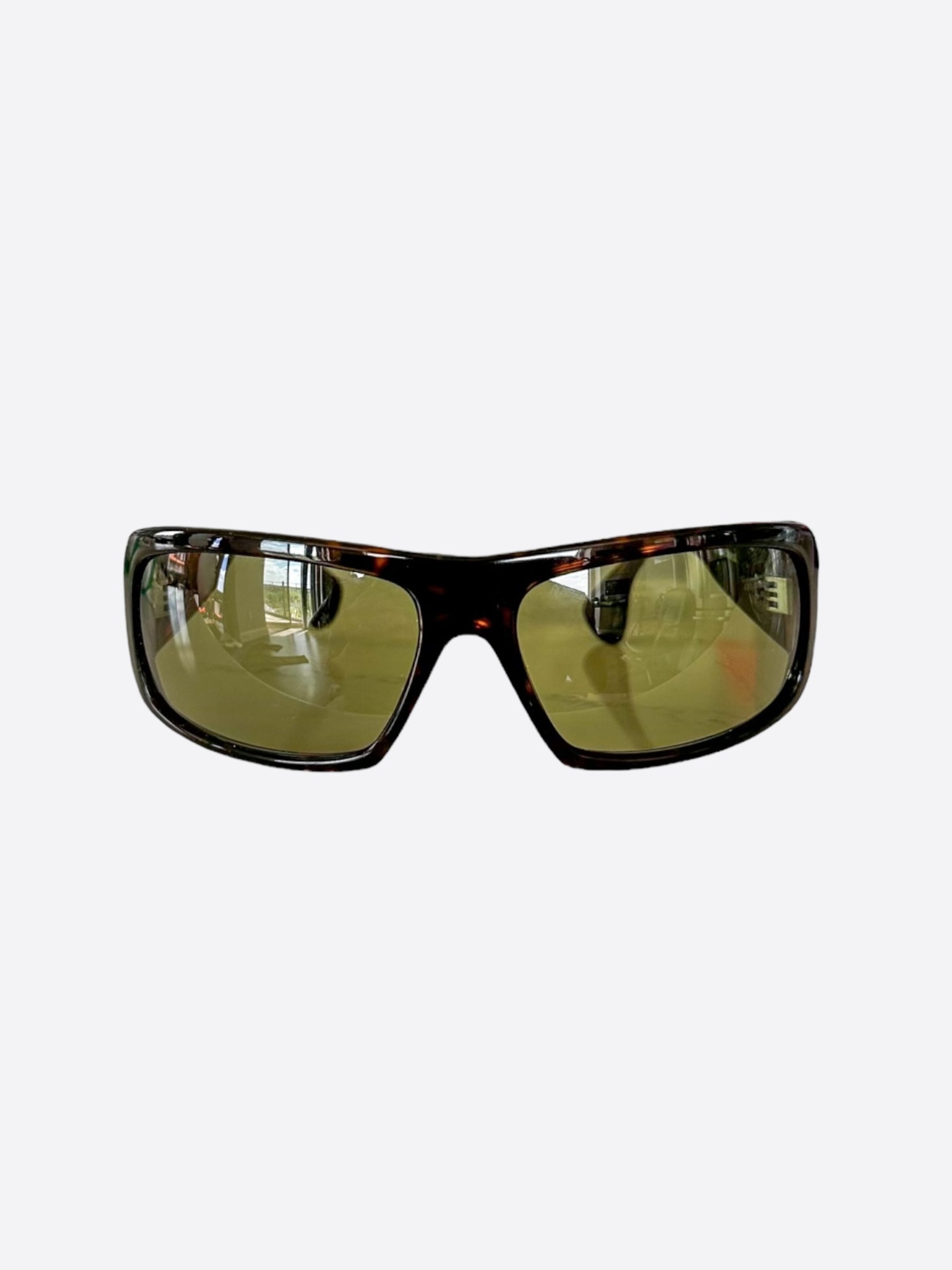 Chrome Hearts Brown Tortoise Dixie Normus Sunglasses for Men & Women - Luxury Fashion Eyewear for Outdoor Activities & Travel
