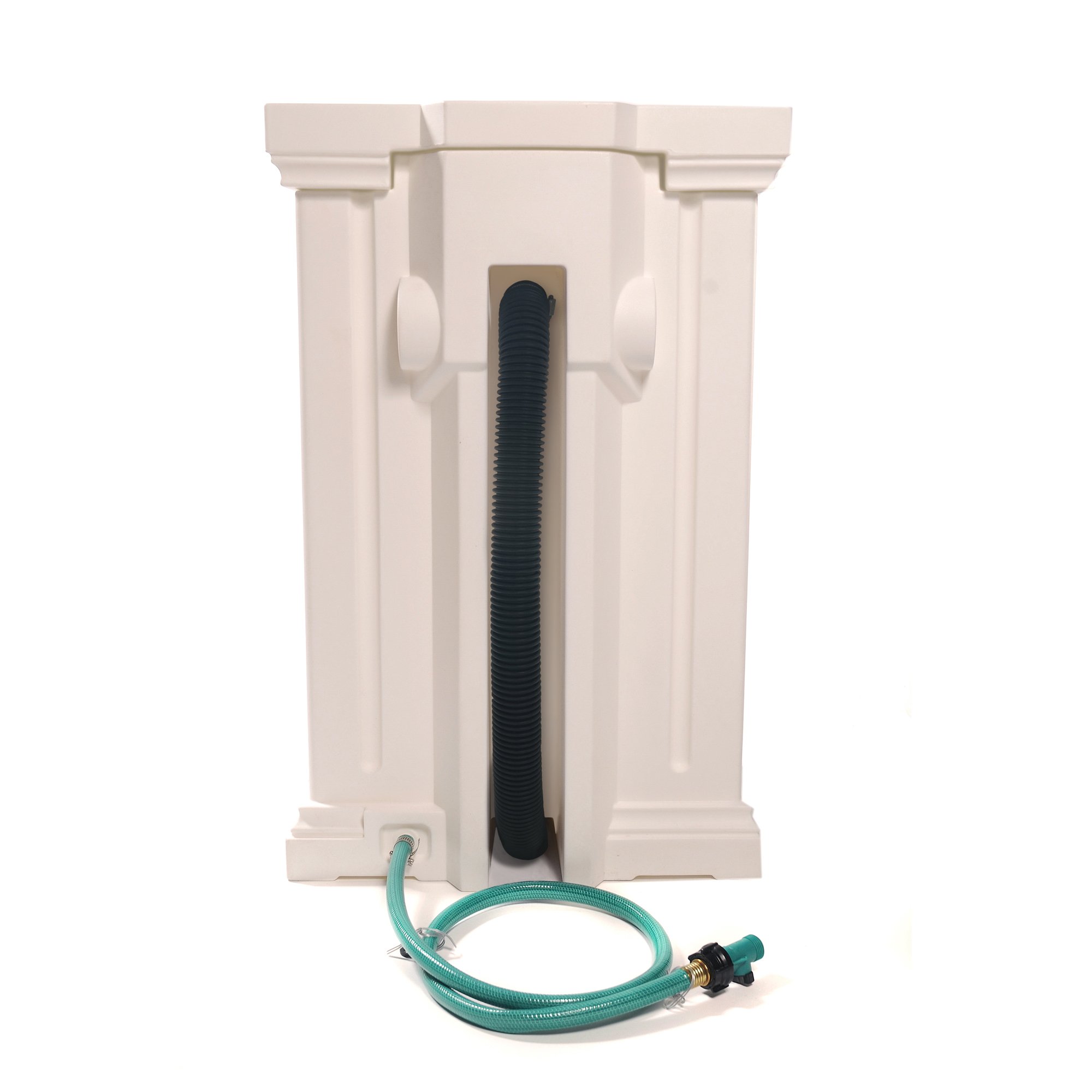 Mayne Madison Rain Barrel - 35 Gallon Water Collection System - White (9.5