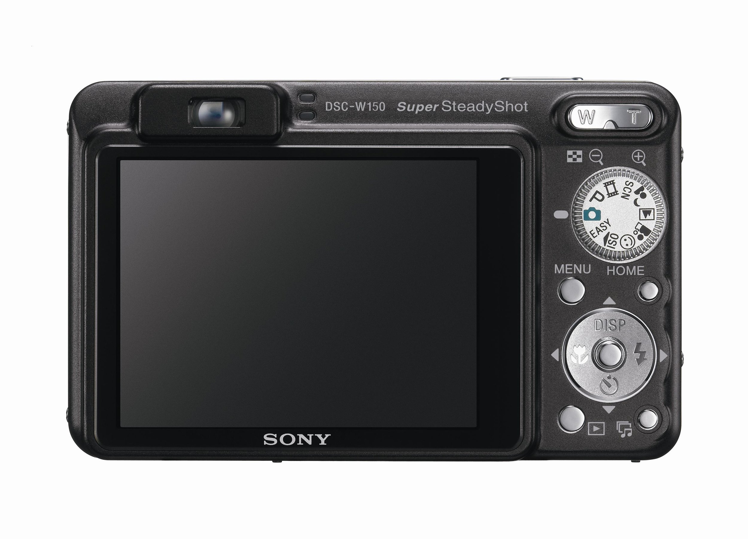 Sony Cybershot DSCW150/B 8.1MP Digital Camera with 5x Optical Zoom & Super Steady Shot - Black | Compact Point & Shoot Camera for Travel, Vlogging & Everyday Photography