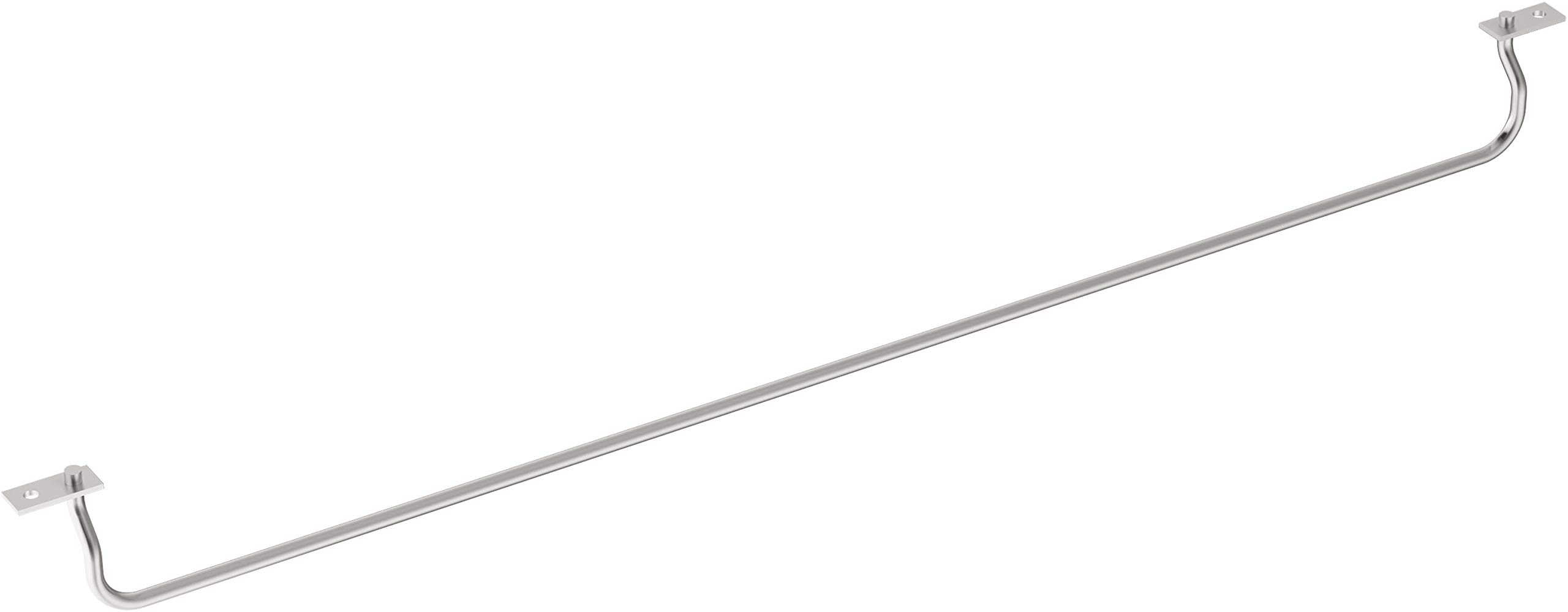 KOHLER Farmstead Towel Bar - Brushed Nickel Bathroom Towel Rack for Hand & Bath Towels - Perfect for Bathroom, Kitchen & Laundry Room Organization