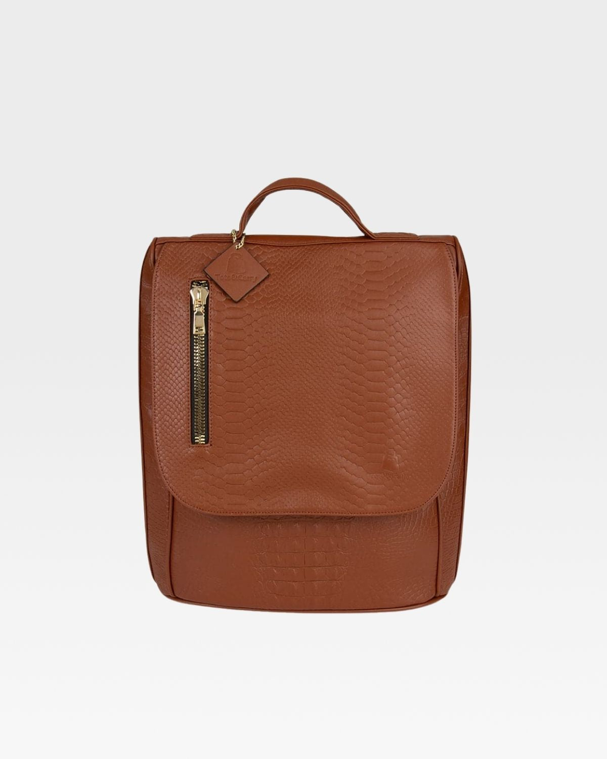 Apollo 2 Backpack in Caramel - Durable Laptop Backpack for Men & Women - Perfect for Work, Travel & College - Water-Resistant & Spacious Design