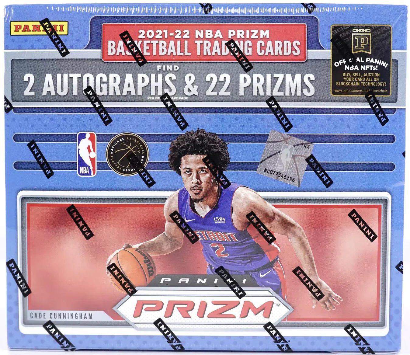 2021-22 Panini Prizm Basketball Hobby Box - 12 Packs with Autograph & Memorabilia Chance - Perfect for NBA Collectors & Card Investors - Great for Trading, Gifting & Display
