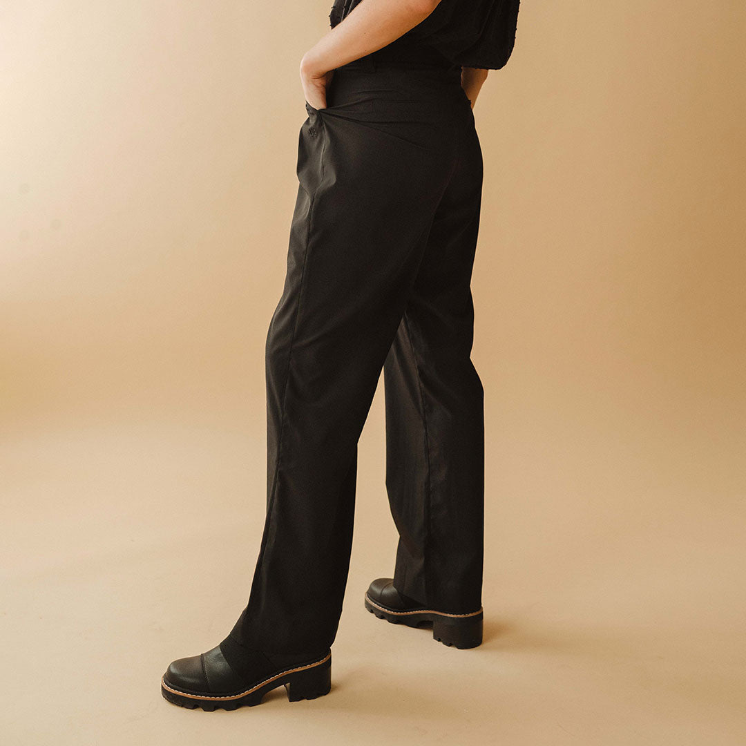 365 Jetsetter Black Pants - Comfortable & Stylish Travel Trousers for Men & Women | Perfect for Business Trips, Commuting & Casual Wear