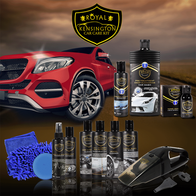 Royal Kensington Car Kit - Premium Car Accessories for Comfort & Style | Perfect for Road Trips, Commuting & Travel