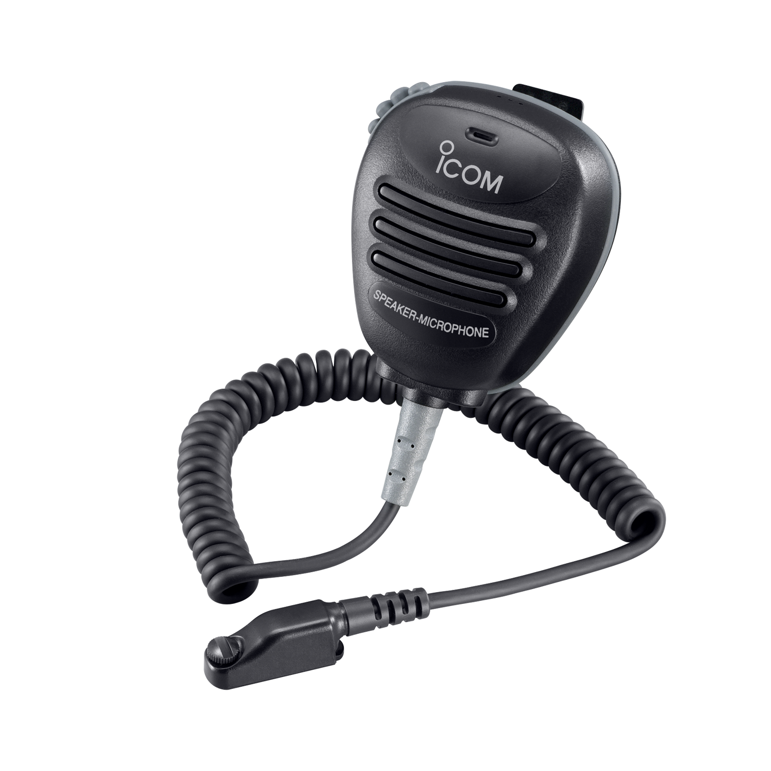 Icom HM 138 Speaker Microphone for Portable Two Way Radios - Clear Communication for Outdoor Adventures, Construction Sites & Emergency Response Teams