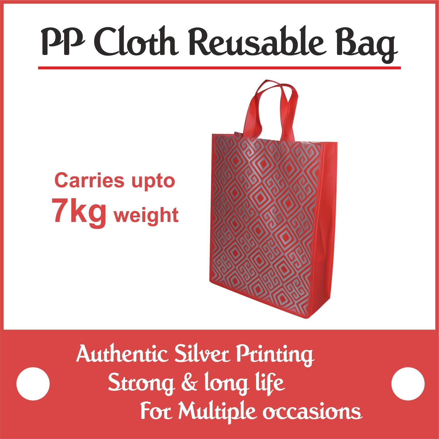 A&A Bags 10-Pack Durable Reusable Shopping Tote Bags - Eco-Friendly Grocery, Beach & Travel Carry All - Perfect for Shopping, Picnics & Daily Errands
