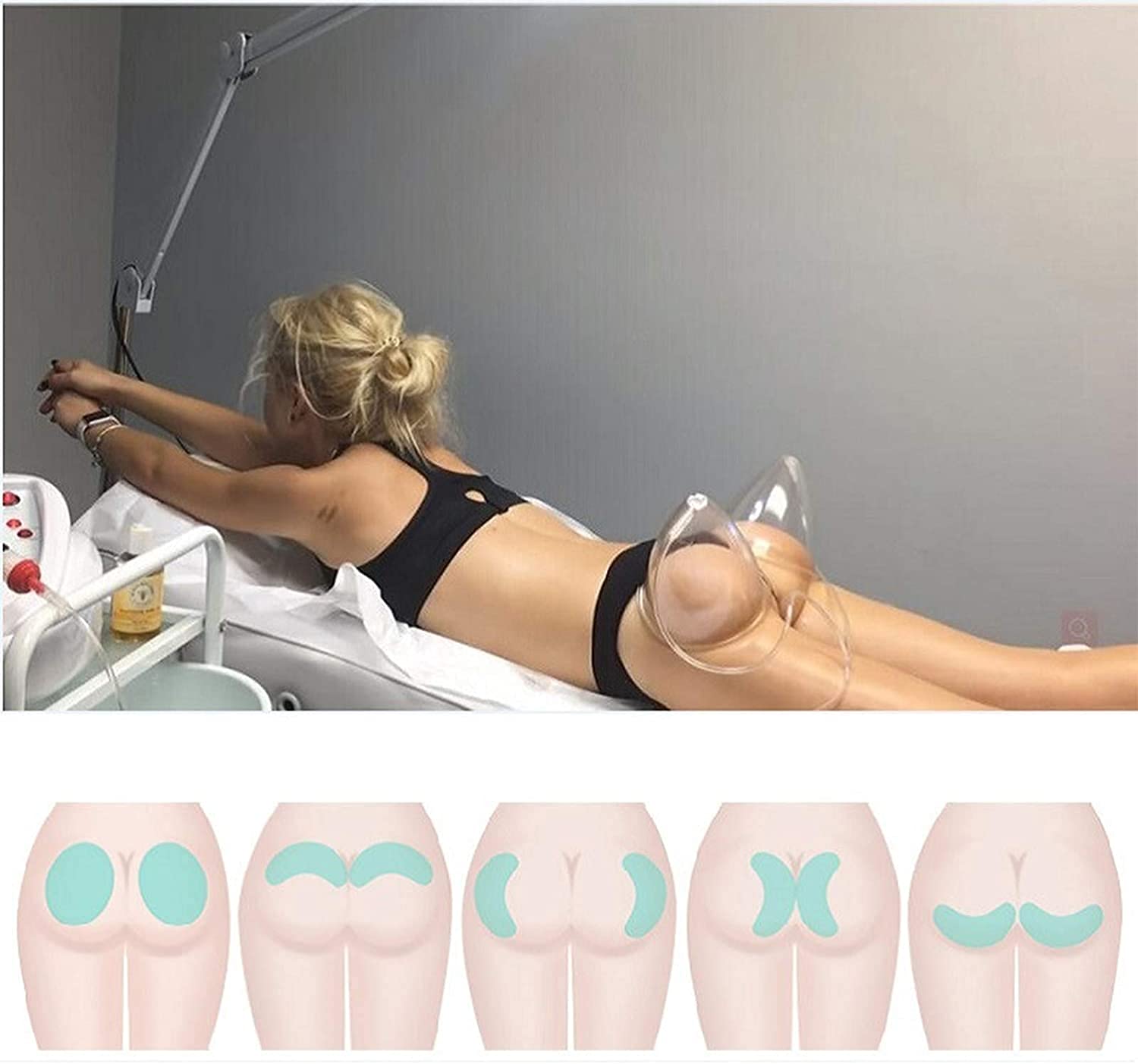 Professional Vacuum Cupping Machine Accessories - Silicone Cupping Therapy Cups for Breast Enhancement & Body Slimming - Home Spa Massage Tools for Relaxation & Pain Relief