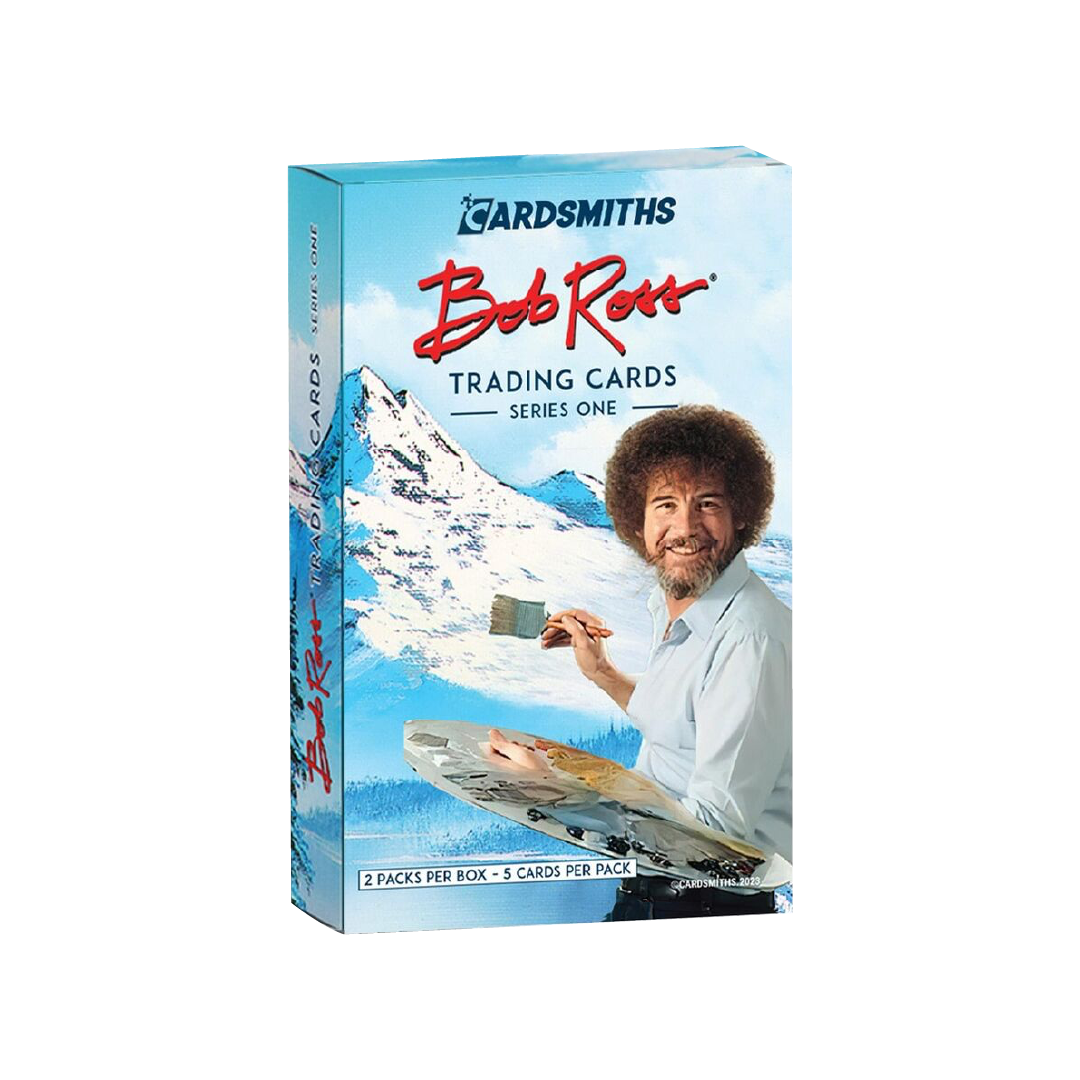 Bob Ross Trading Cards Series 1 - 2 Pack Collector's Edition Box Set | Perfect for Art Lovers & Collectors | Great Gift for Christmas & Birthdays