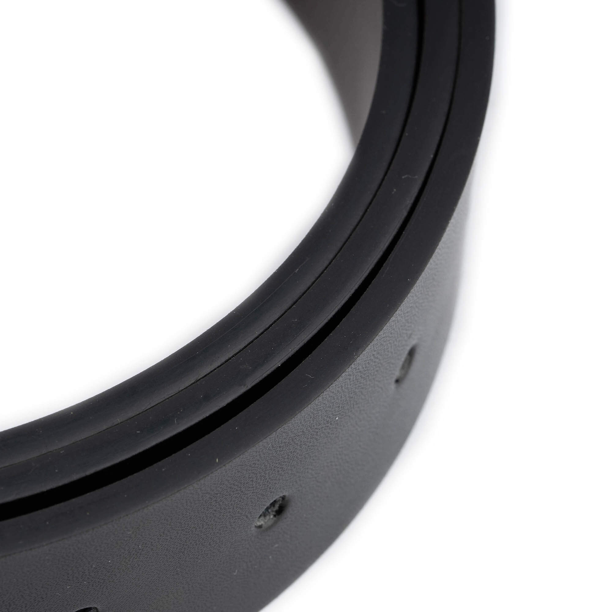 3.5cm Reversible Black & Brown Vegan Leather Belt for Men - Compatible with Cartier Buckles - Replacement Strap for Dress & Casual Wear
