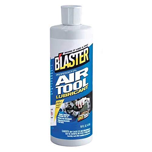 Premium Air Tool Lubricant - 16 Oz Bottle for Pneumatic Tools | Extends Tool Life & Reduces Friction | Ideal for Air Compressors, Nail Guns & Impact Wrenches