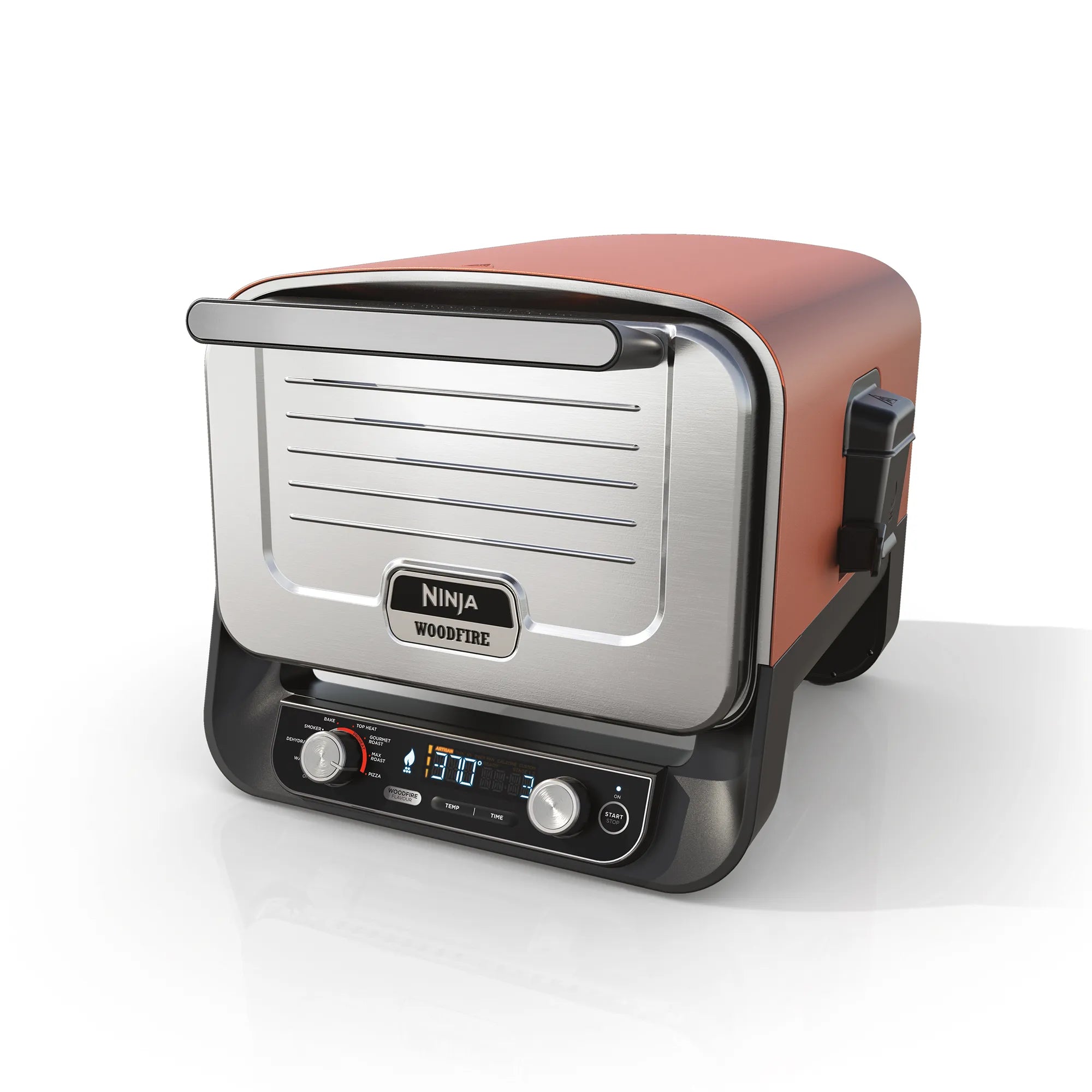 Ninja Woodfire Outdoor Grill & Smoker - Portable BBQ Oven for Backyard, Camping & Tailgating - Perfect for Grilling, Smoking, Baking & Roasting