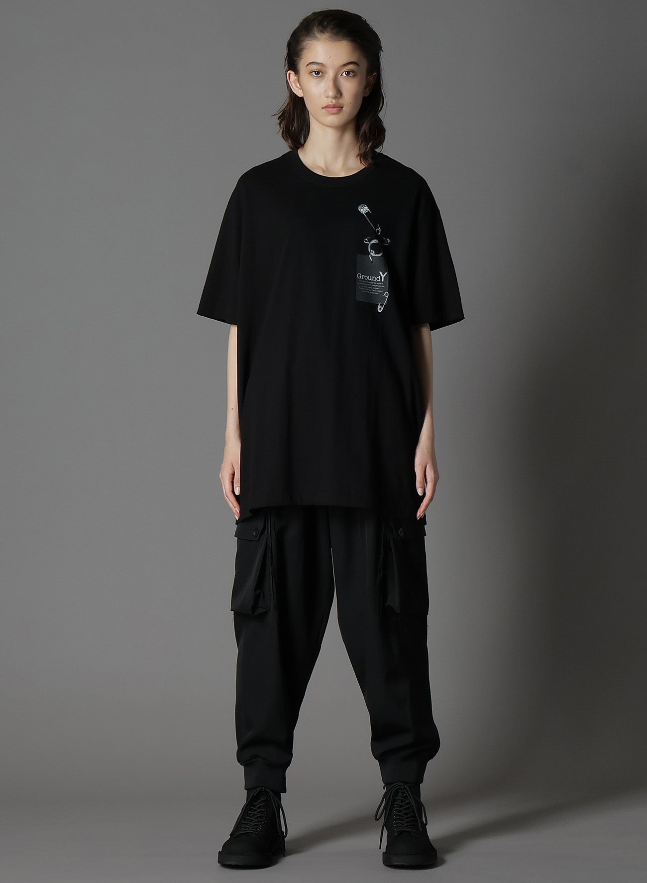 Stylish Cotton Jersey Trompe L'oeil Pin T-Shirt for Men & Women | Soft Breathable Casual Tee | Perfect for Everyday Wear, Street Style & Layering