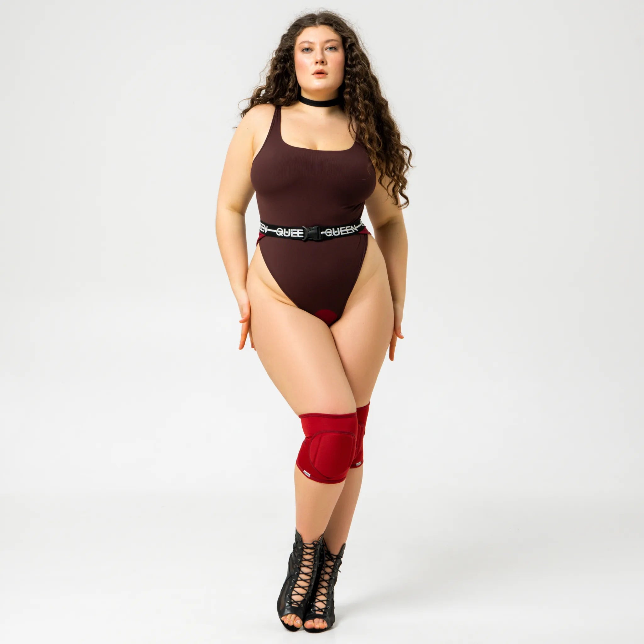Classic Sleek Cherry Dance Knee Pads - Comfortable & Durable Knee Protection for Dancers - Perfect for Ballet, Jazz, Hip Hop & Dance Practice