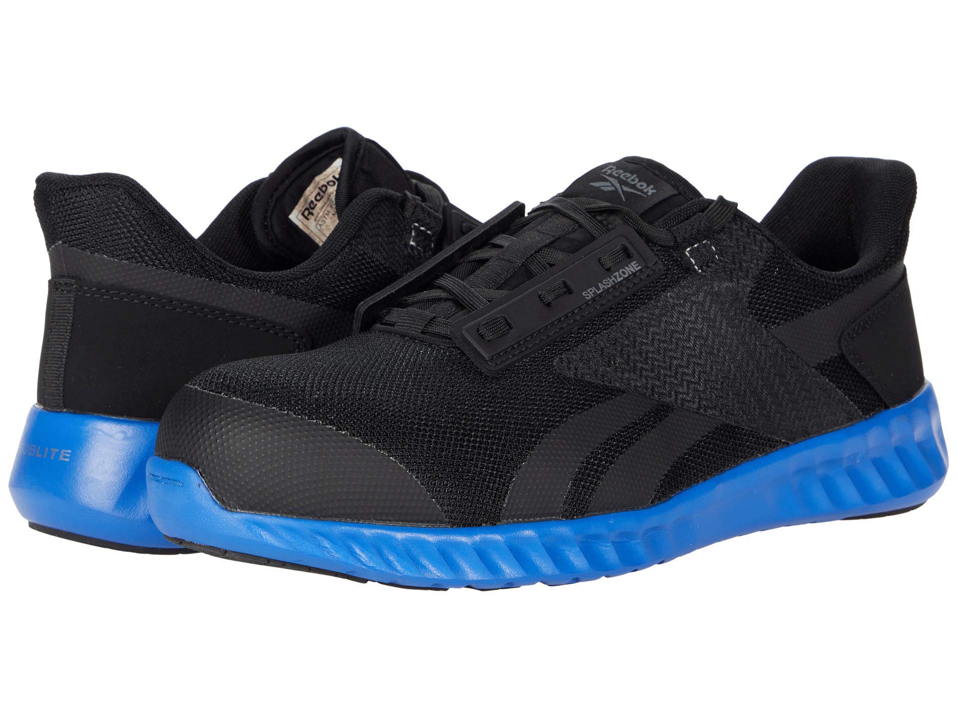 Reebok Day One Safety Sublite Legend EH Composite Toe Work Shoes - Lightweight & Durable for Construction, Warehouse & Industrial Work