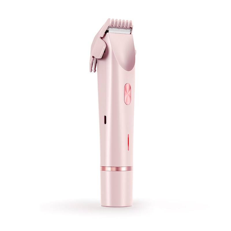 Women's Electric Dual Head Shaver - 2 in 1 Body & Facial Hair Remover, Wet & Dry Bikini Trimmer for Smooth Skin, Perfect for Travel, Gym & Daily Grooming Routine