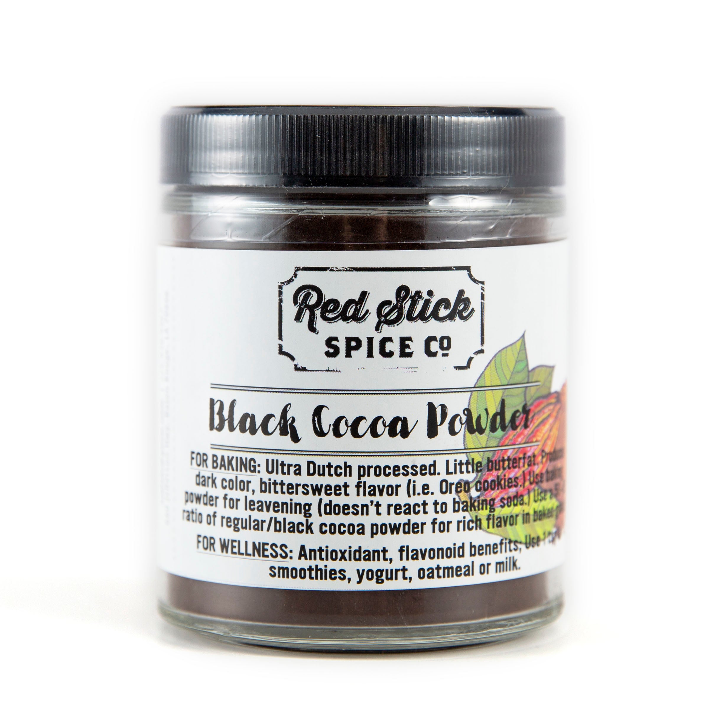 Premium Black Cocoa Powder for Baking - 100% Natural Dutch Process Cocoa for Cakes, Cookies & Desserts - Rich Chocolate Flavor for Professional & Home Bakers