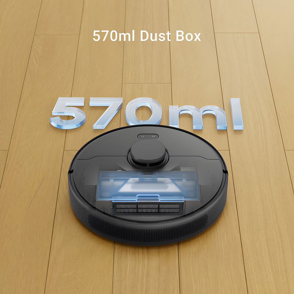Dreame D9 Max Gen 2 Robot Vacuum and Mop Cleaner - Powerful 4000Pa Suction, Smart Mapping, Self-Charging - Perfect for Hardwood Floors & Pet Hair Cleaning (Home, Office, Apartment Use)