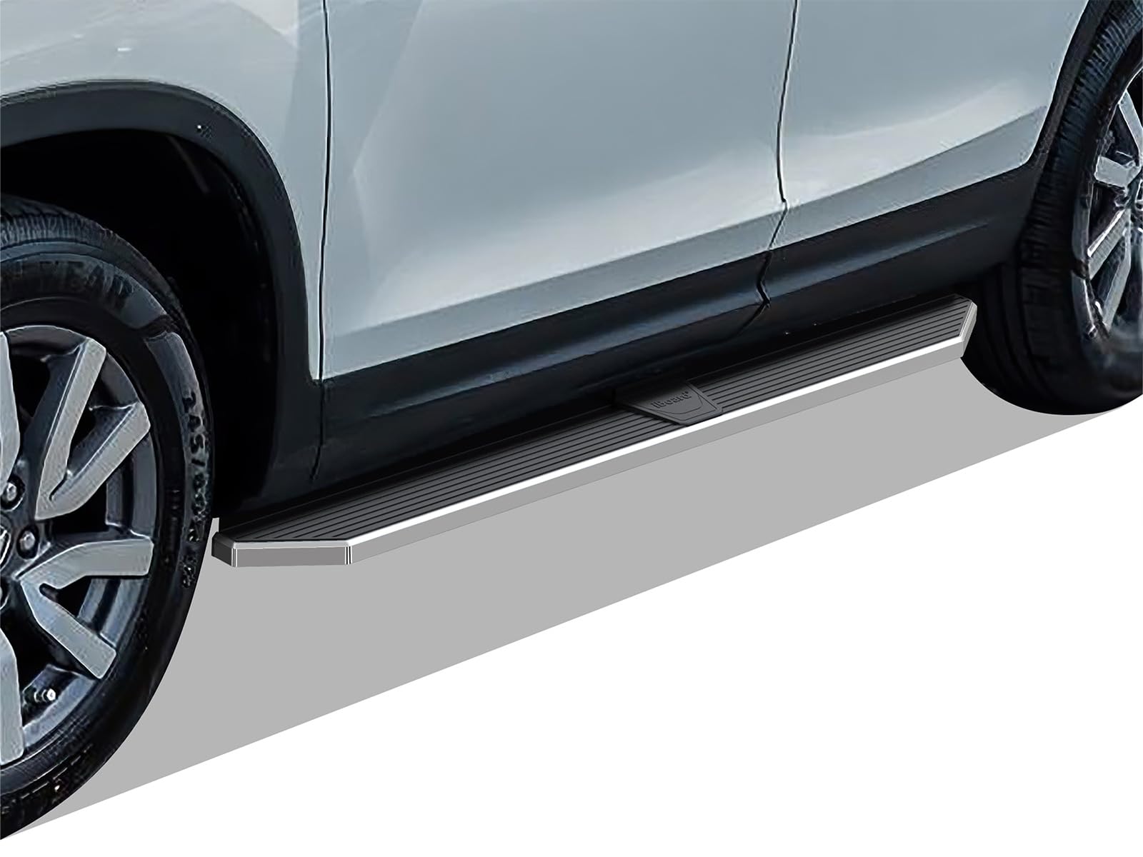 6in 304 Stainless Steel Polished Running Boards Side Steps for 2016-2022 Honda Pilot - Durable Truck Accessories for Off-Road & Daily Commute