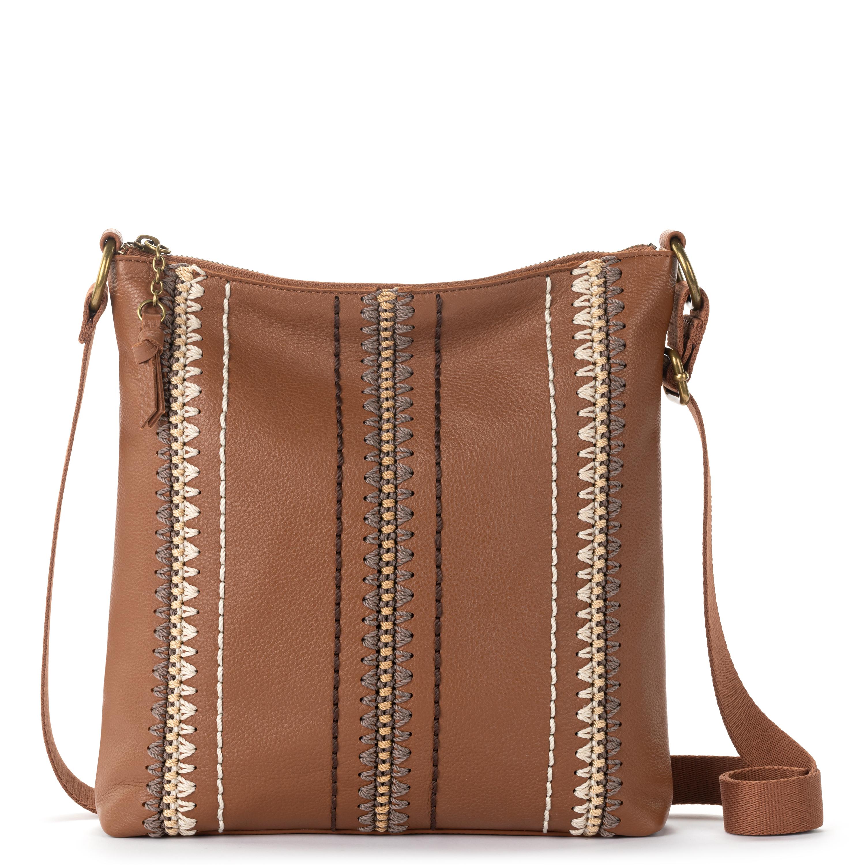 Lucia Crossbody Leather Bag in Tobacco Neutral - Stylish & Durable Handbag for Women, Perfect for Everyday Use, Travel & Casual Outings