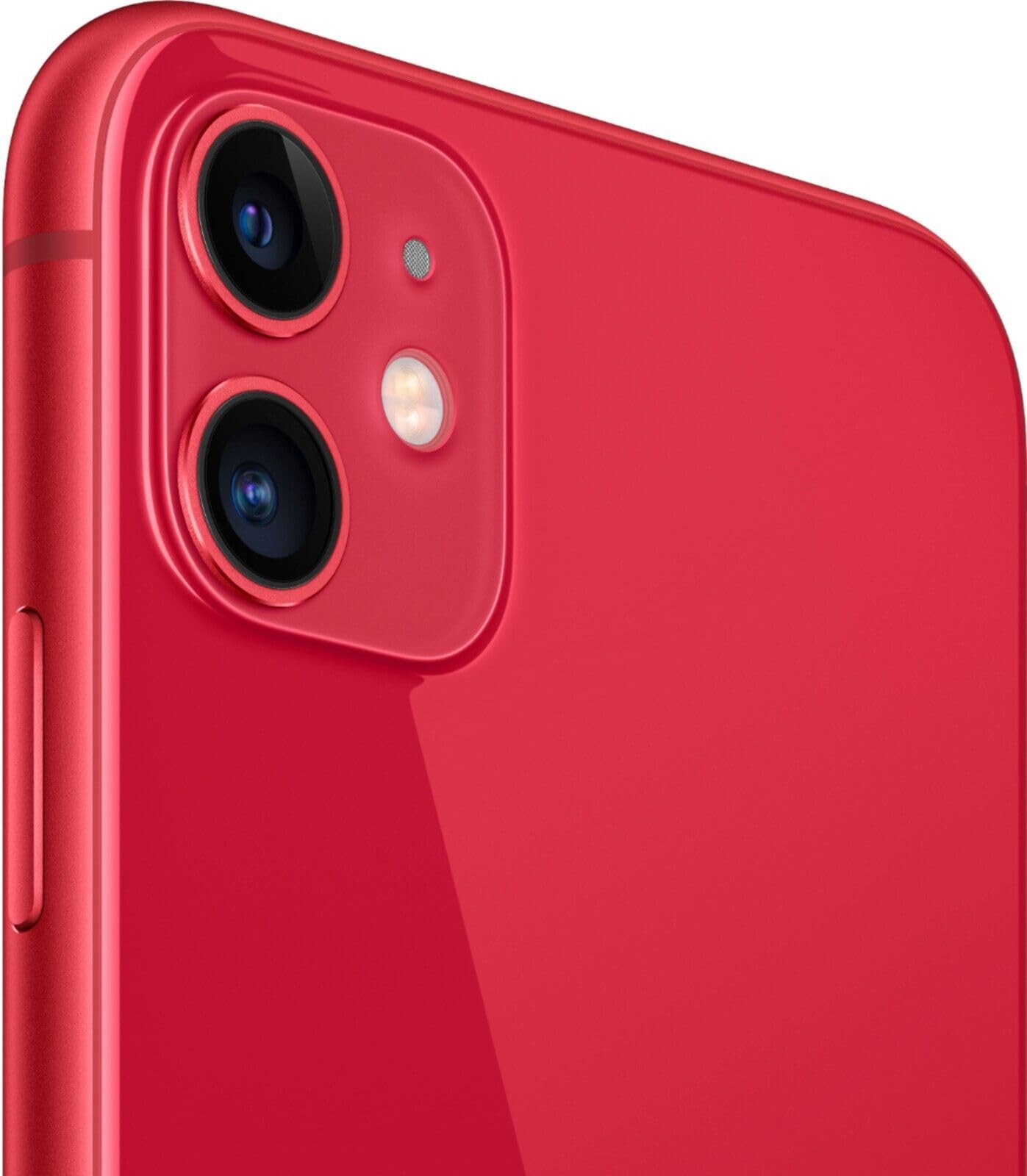 Apple iPhone 11 256GB (Renewed) - US Version Unlocked Smartphone in Red - Compatible with AT&T, T-Mobile & Verizon - Perfect for Streaming, Gaming & Social Media