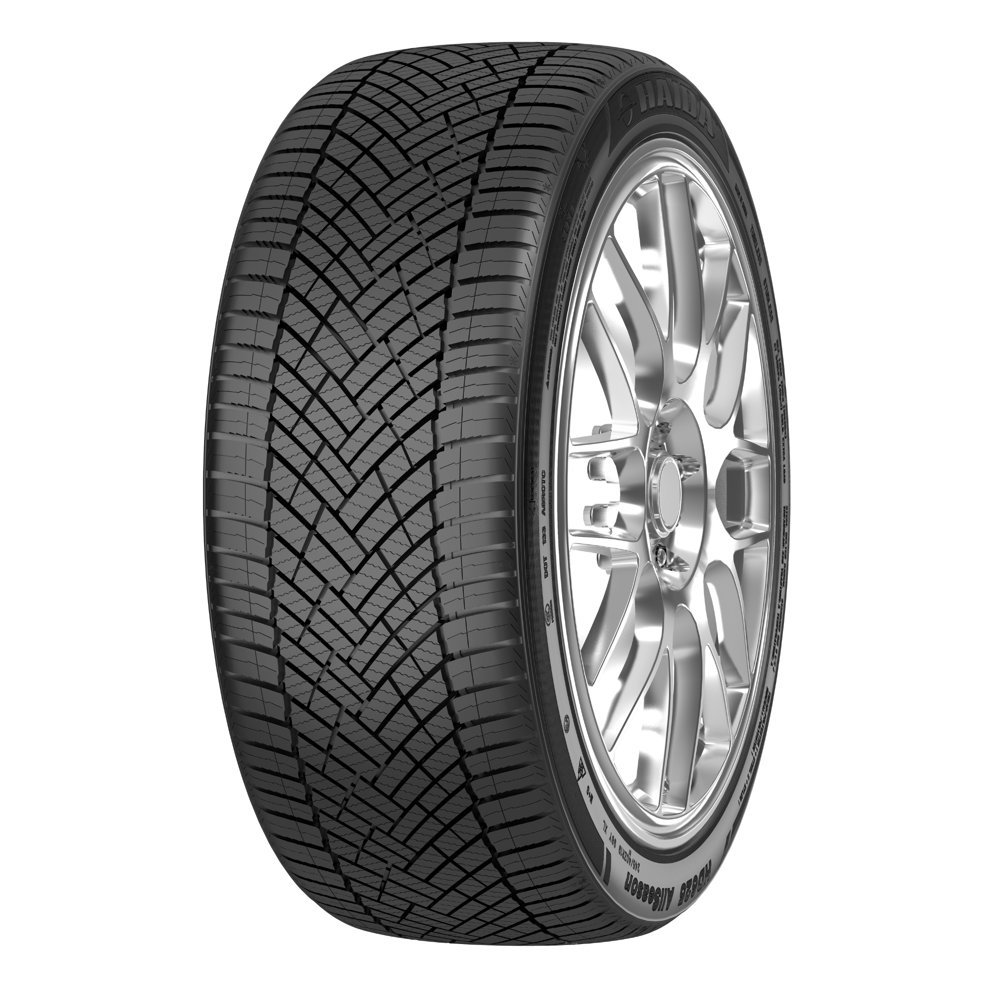 Haida HD625 185/65R14 All-Season Tires - 86H Speed Rating for Year-Round Performance - Perfect for Sedans, SUVs, and All-Weather Driving