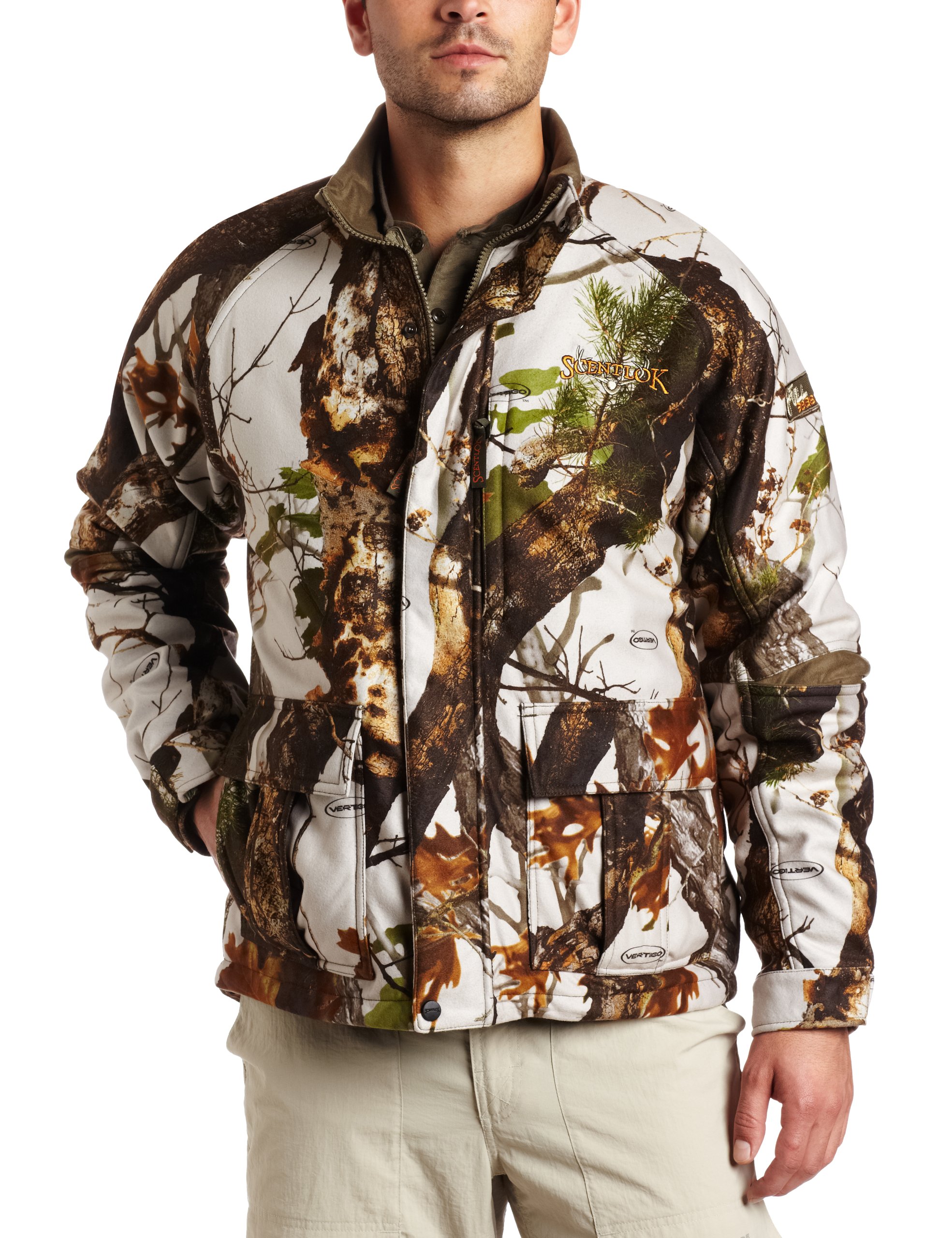 ScentLok Men's Full Season Convertible Jacket with Removable Liner - Waterproof Hunting Jacket for All Weather Outdoor Activities | Ideal for Camping, Hiking & Hunting
