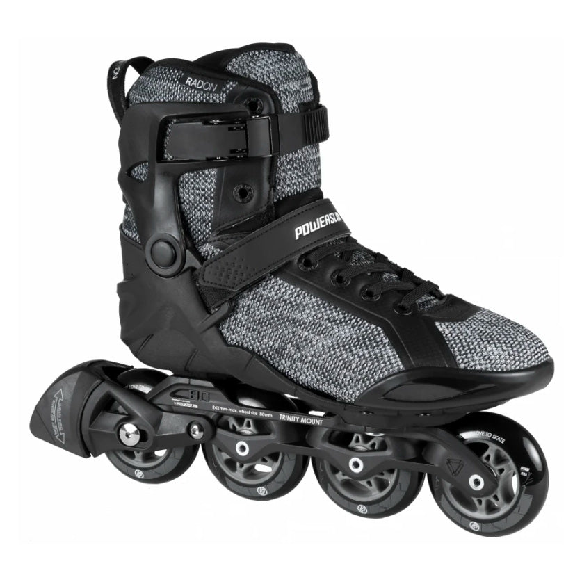 Powerslide Phuzion Radon 80 Inline Skates for Men & Women - 80mm Wheels for Speed & Control - Perfect for Fitness, Outdoor Skating & Urban Commuting